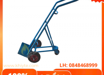 Xe Đẩy Bình Oxy 40 Lít – Giải Pháp Vận Chuyển Bình Khí An Toàn