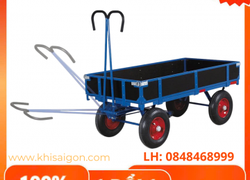 Xe Đẩy 1 Tấn Có Thành Bên – Giải Pháp Vận Chuyển Hàng Nặng