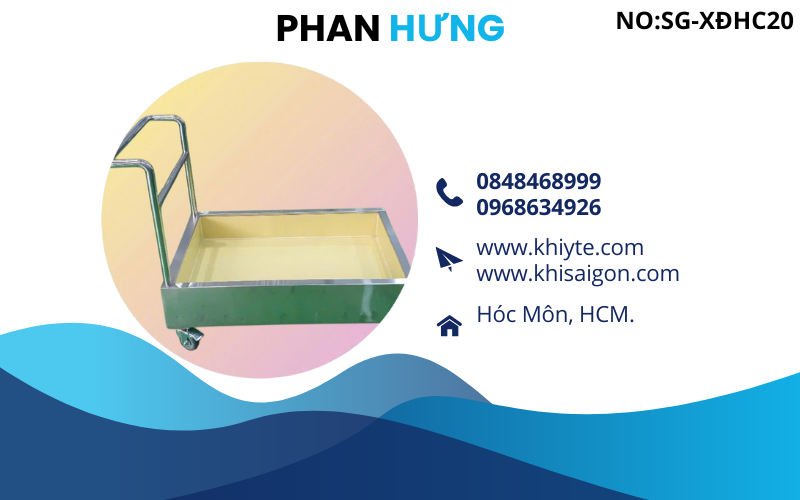 xe đẩy hoá chất
