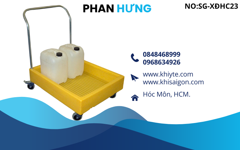 xe đẩy hoá chất