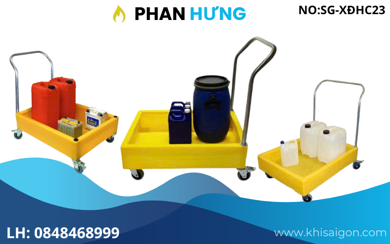 xe đẩy hoá chất