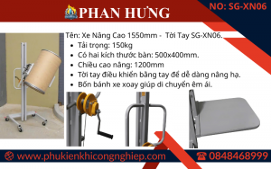 Xe Đẩy Xe Nâng Bằng Tời (7)