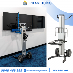 Xe Nâng Hàng Gọn Nhẹ Tời Tay 150kg
