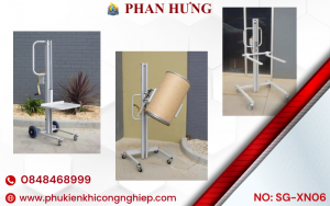 Xe Nâng Hàng Mini Cao 1-3 Mét Tời Tay (1)