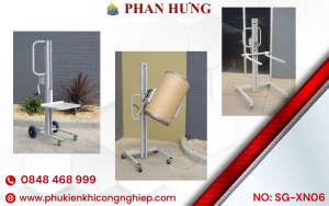 Xe Nâng Hàng Mini Cao 1-3 Mét Tời Tay (2)