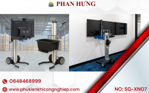 Xe Nâng Hàng Mini Cao 1-3 Mét Tời Tay (5)