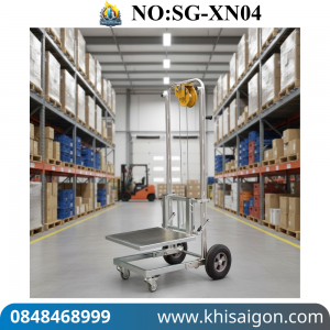 Xe Nâng Hàng Mini Tời Tay