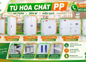 HÓA CHẤT SG-PP 099 CHO PHÒNG KỸ THUẬT – GỌN KHO, DỄ QUẢN LÝ, TIỆN SỬ DỤNG