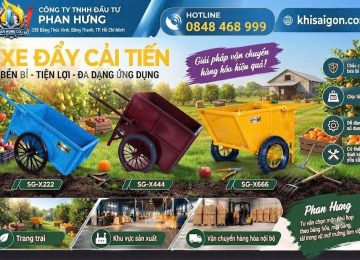 XE ĐẨY CẢI TIẾN PHAN HƯNG – SG-X222, SG-X444, SG-X666